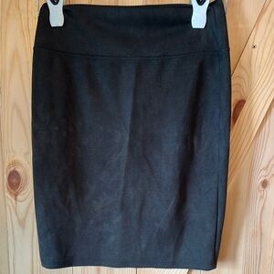 Renee C. Classic Black Pencil Skirt
